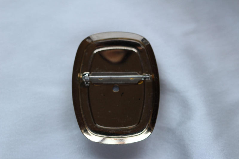 Vintage Lady Queen Brooch Pin