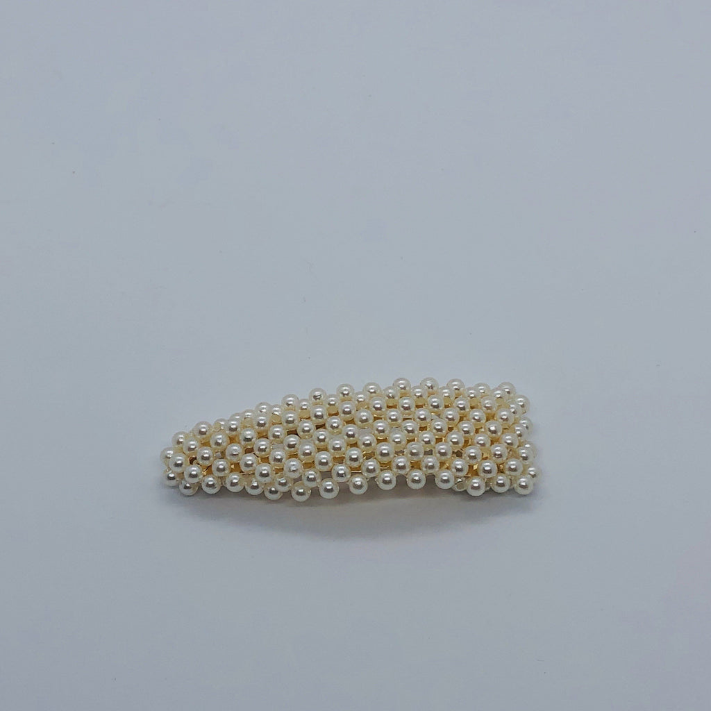 LE CHIC LADY Full Triangle Pearl Hair Clip | Set of 2 Hair Accessory