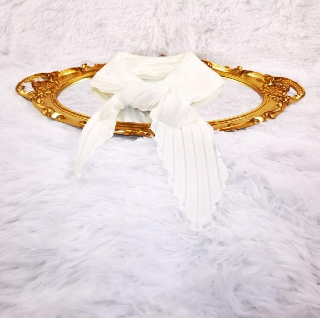 LE CHIC LADY LE CHIC White Silky Scarf Scarf