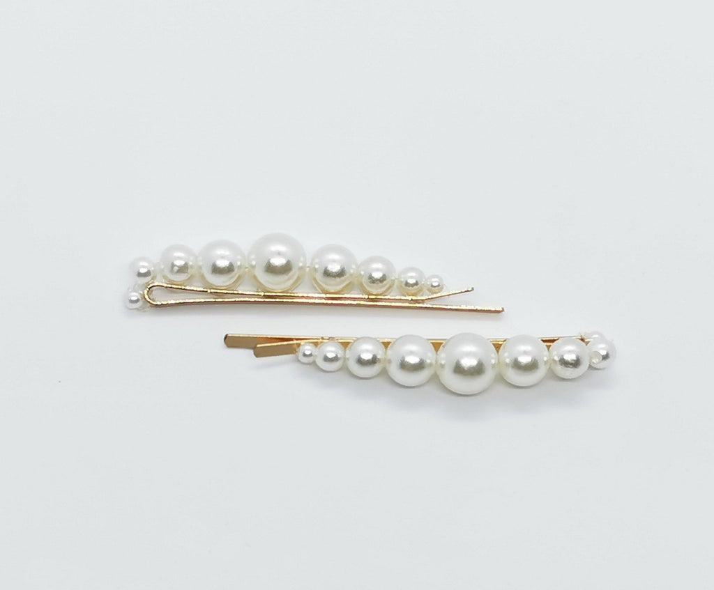 LE CHIC LADY Pearly Hair Clip | Set of 2 Hair Accessory