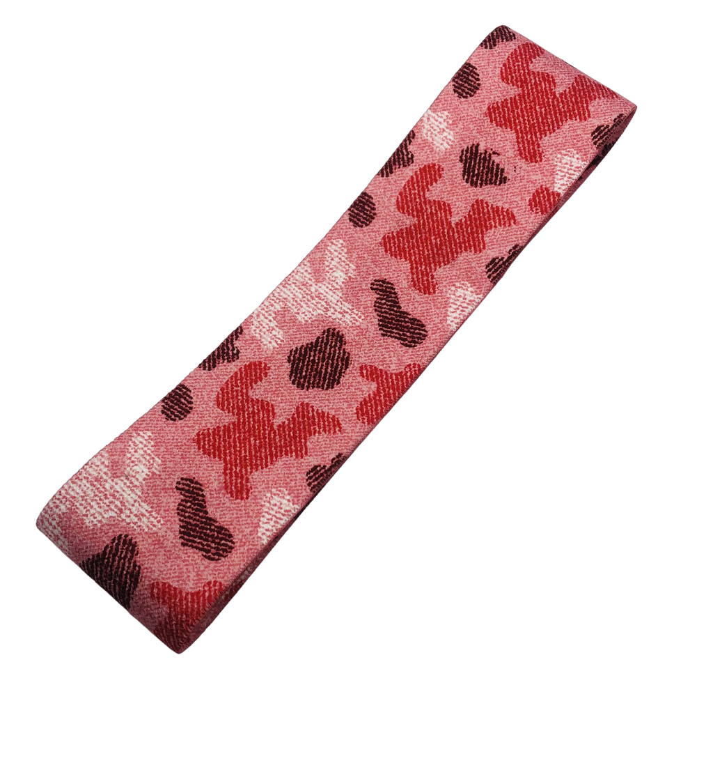 LE CHIC LADY Pink Camo Resistance band Fitness Accessory