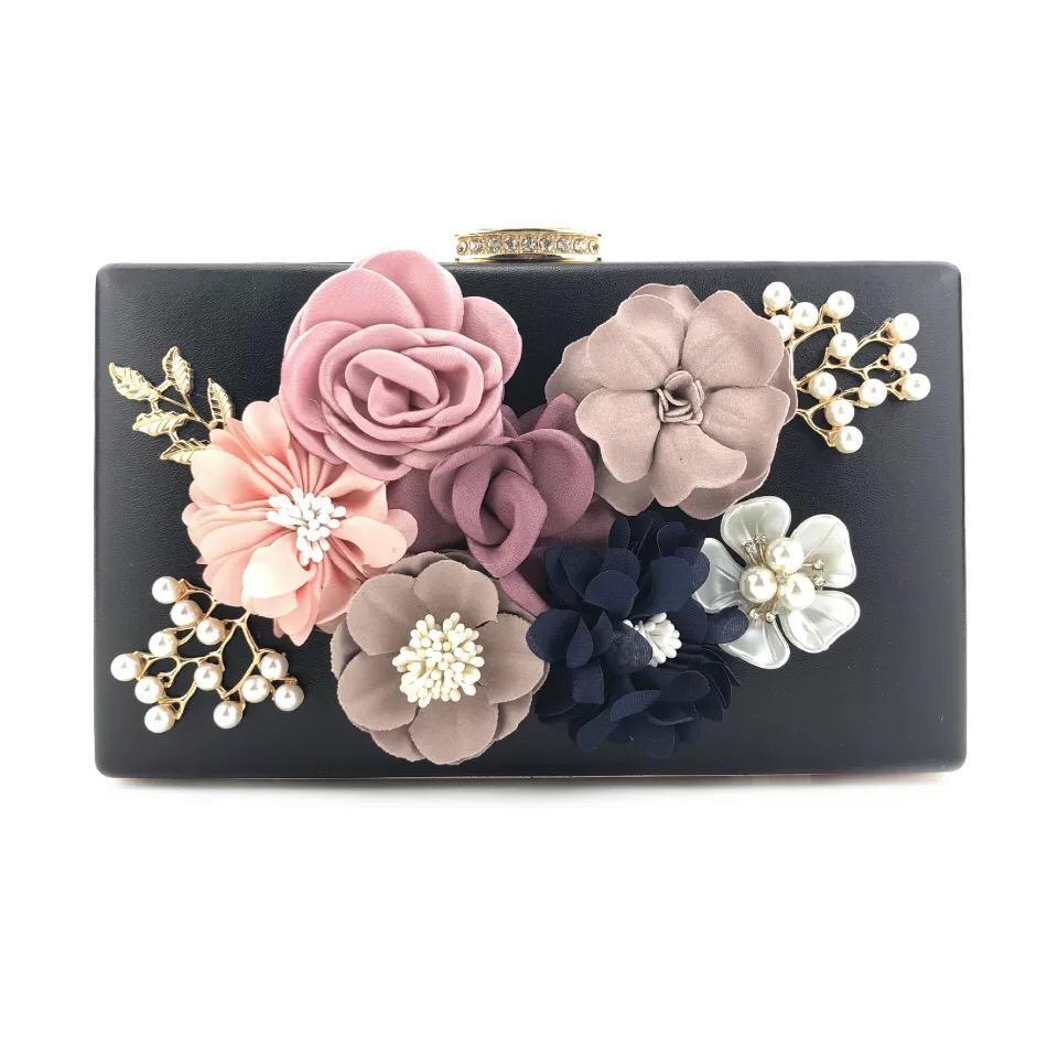 Women Flower Clutches Evening Handbags Wedding Clutch Purse – Wear.Style